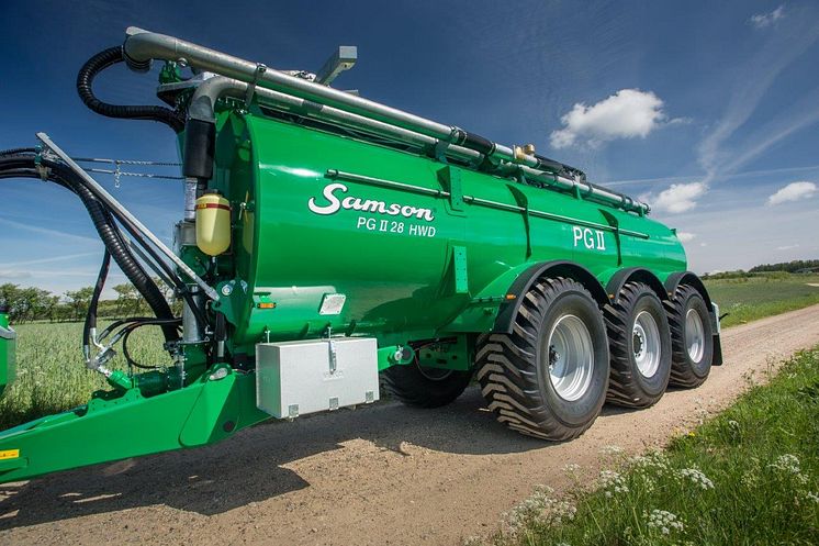 PG II 28 is replacing the PG II 27, and has already proven to be a great sales success for SAMSON AGRO.
