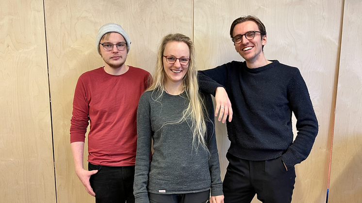 Joel Gerhardsson, Daria Chrobok och Erik Modin.png