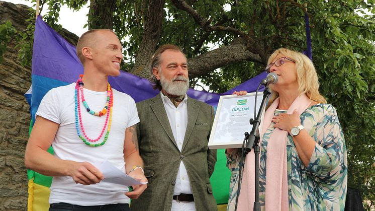 Mångfaldsparaden är Snällast I Almedalen 2019!