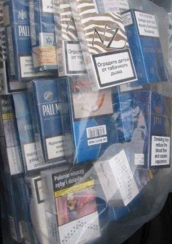 Op Brut cigarettes seized by HMRC in Merseyside 3