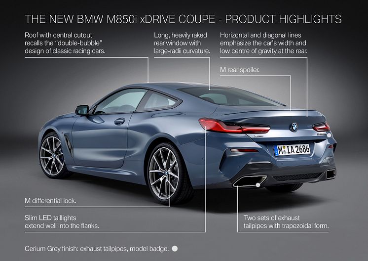BMW 8-serie Coupe - Highlights