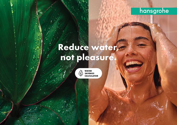 hansgrohe #InTouchWithOurPlanet kampagne