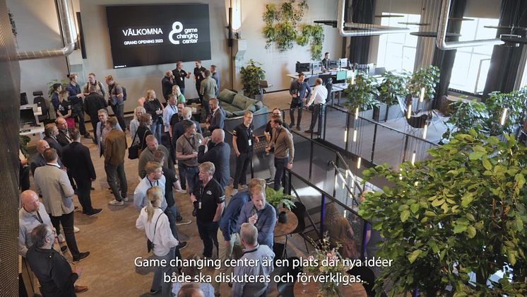 Invigning Game Changing Center 2023-05-12