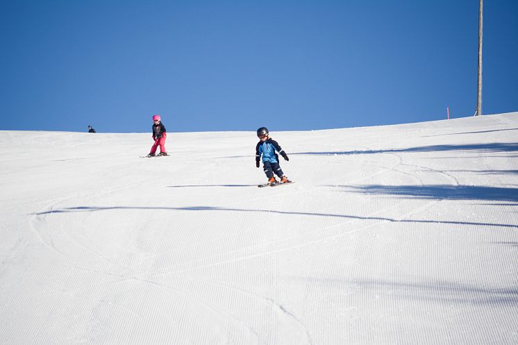 Alpin skidåkning i Orsa Grönklitt