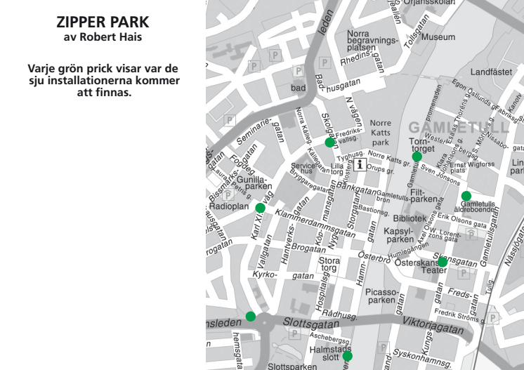 Zipper Park - Halmstads nya offentliga konstverk