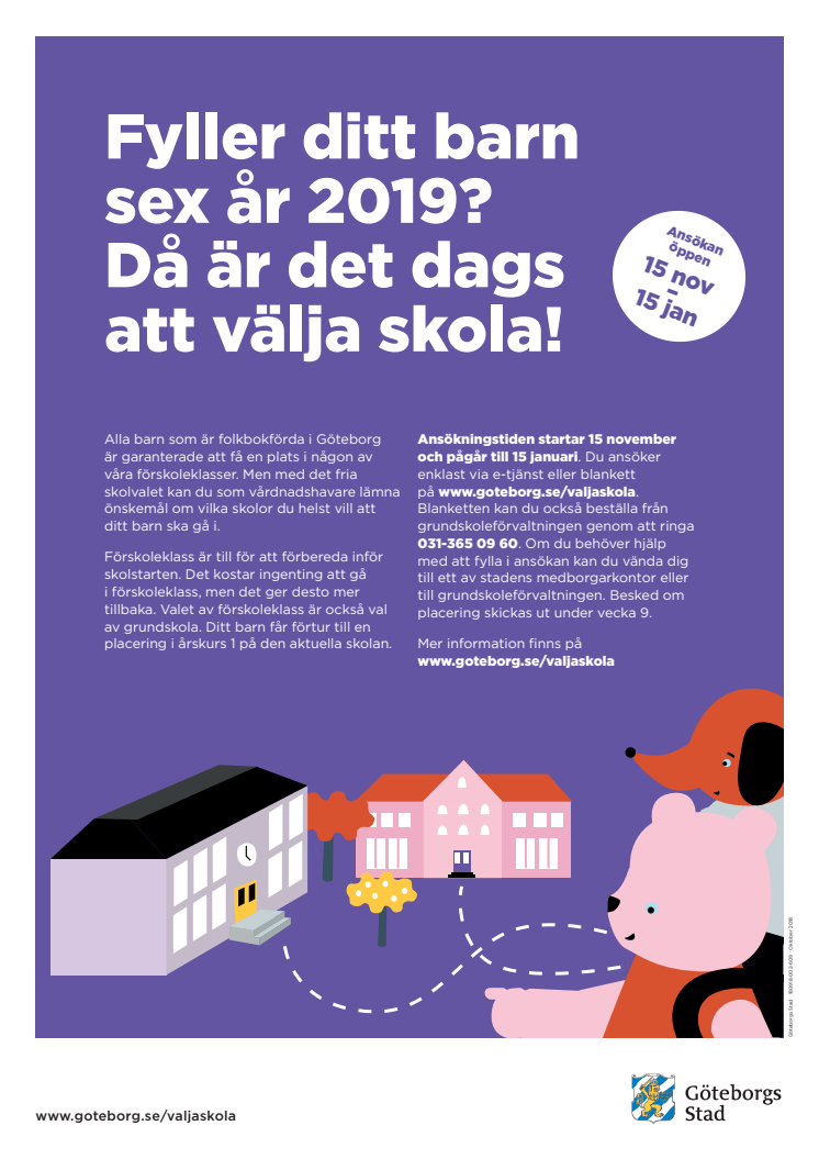 Affisch på svenska