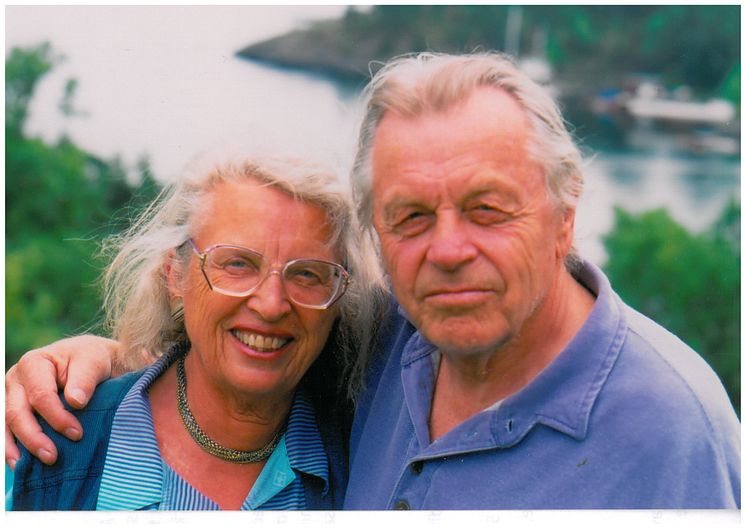 Författarporträtt: Tordis och Jo Ørjasæte