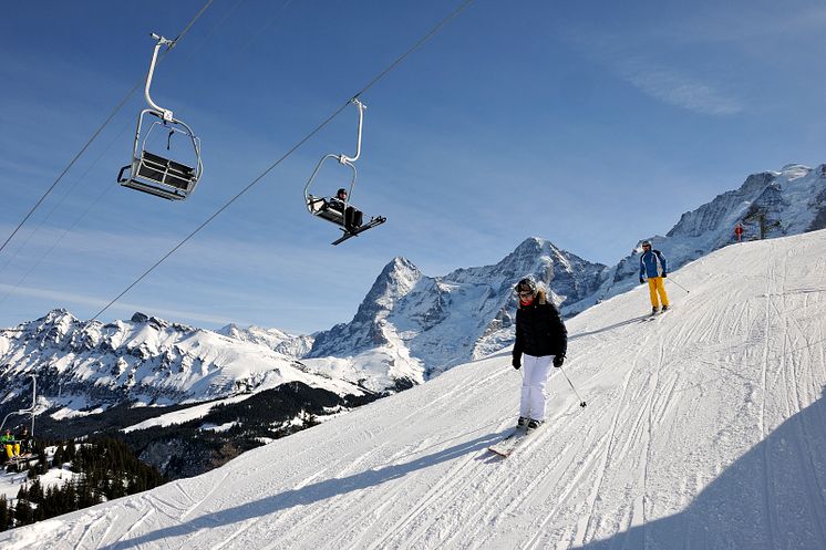 Skigebiet Mürren - Schilthorn