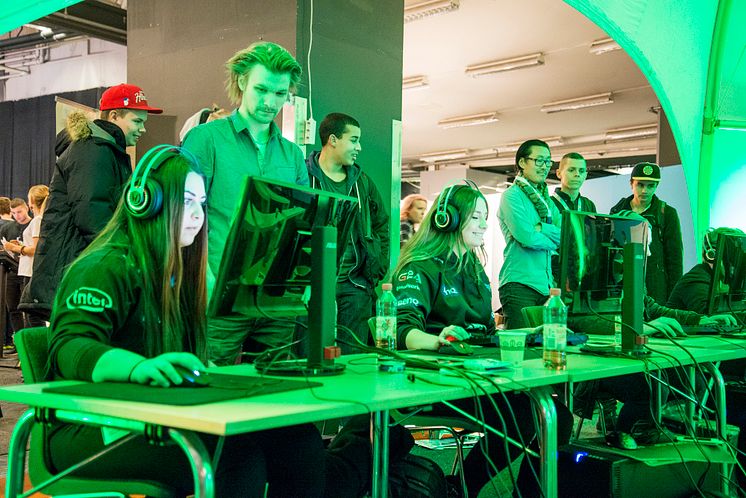 Team Property på Kunskap & Framtid, Gothenburg Games Esport Challenge.