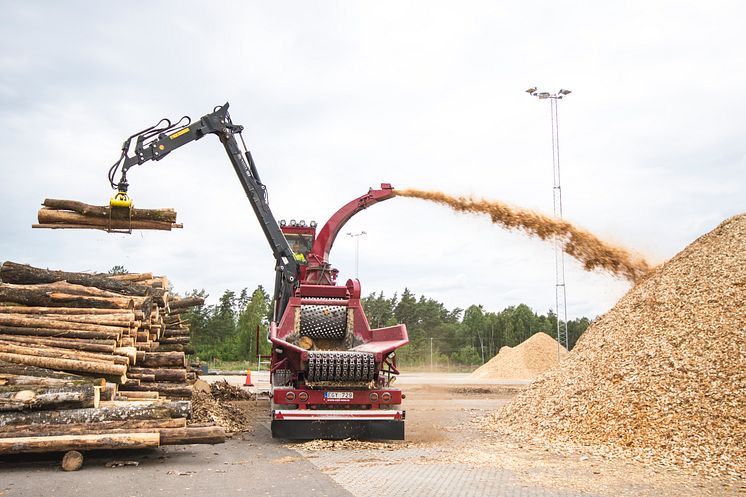 Flisning på Sandviksverket