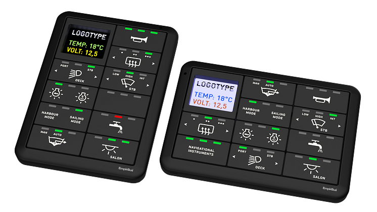 SP-12 Switch Panel with display