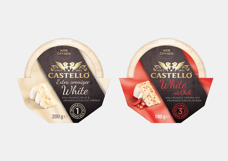 Castello erweitert Weichkäse-Sortiment