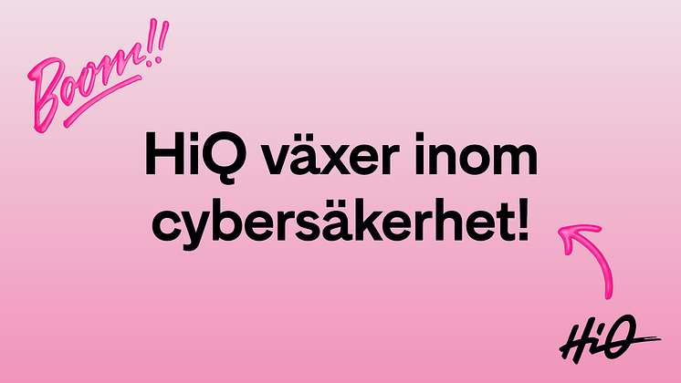 HiQ växer inom cyber