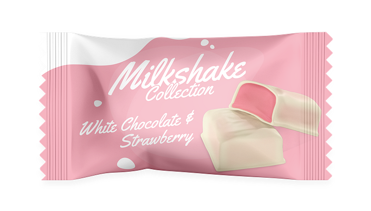 Milkshake Collection White Chocolate & Strawberry