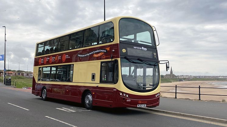 100th anniversary of the first motorbus service between North Shields and Blyth 