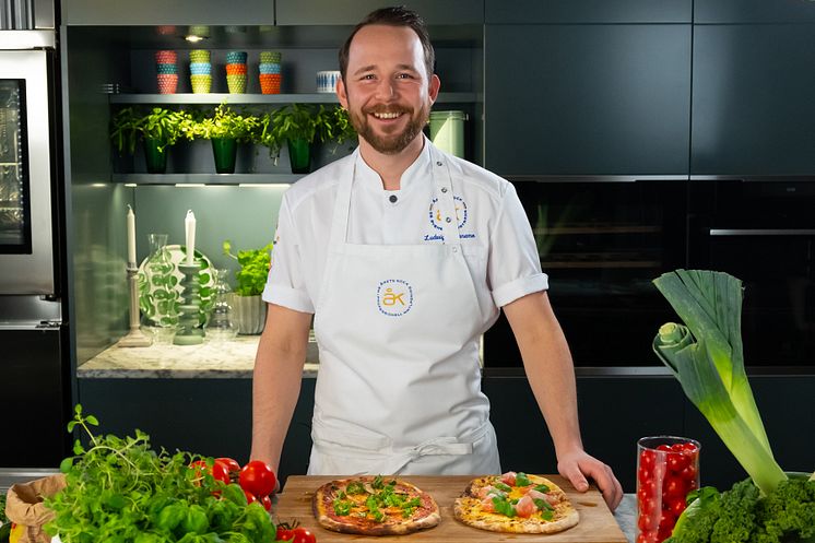 Ludwig Tjörnemo, Årets Kock 2020, recept nyårspizza Från Sverige