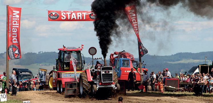 Tractor Pulling i Schweiz.