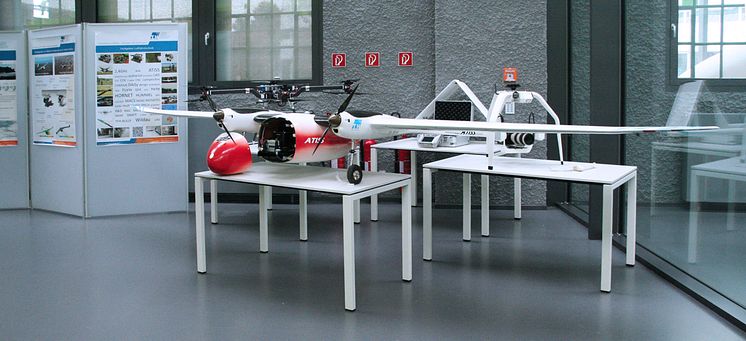 Technische Hochschule Wildau mit Drohnen für zivile Anwendungen auf der CeBIT 2016