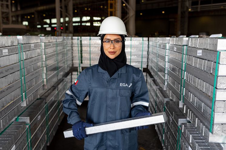 Aluminiumsproduksjon ved Emirates Global Aluminium 