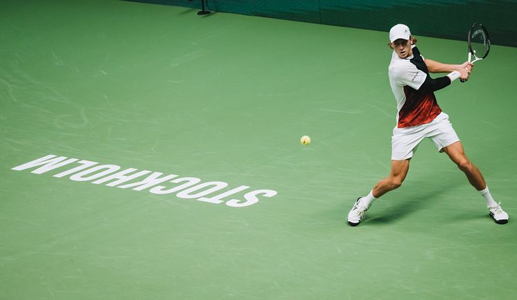 Emil Ruusuvuori at the BNP Paribas Nordic Open 2023