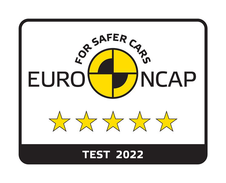 EuroNCAP_2022_StarRatingLogo_5 stars 2D pos