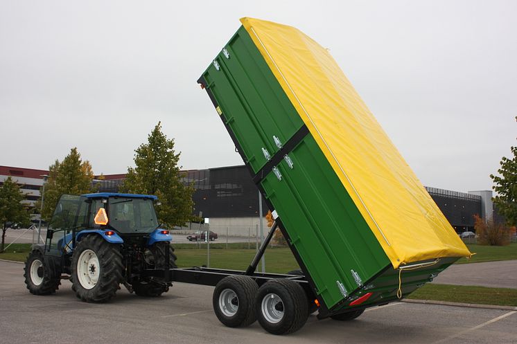 Multitrailer tippvagn