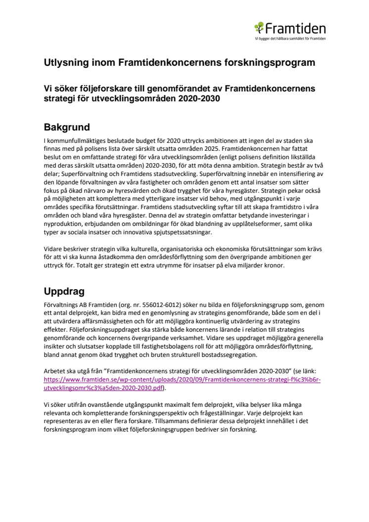 Följeforskningsförslag_strategi-utvecklingsområden_Framtidenkoncernen