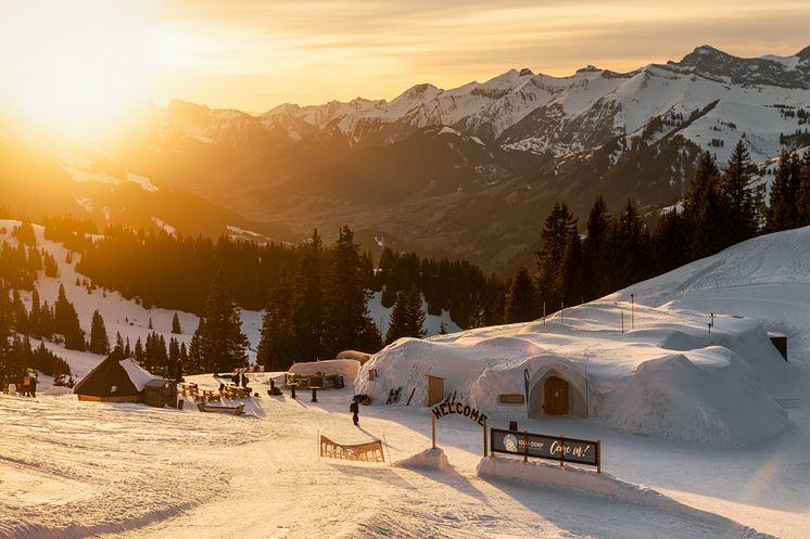 Igludorf in Gstaad, Region Bern