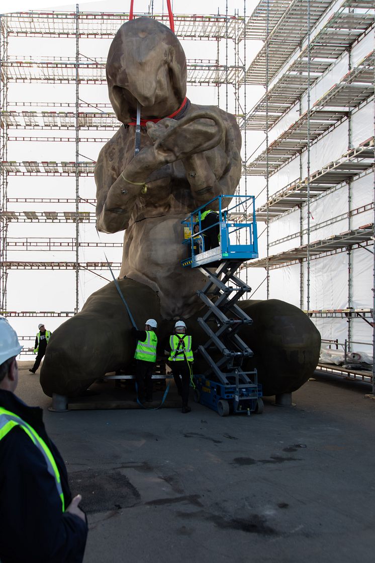 The Mother is in Oslo, being assembled into one piece.