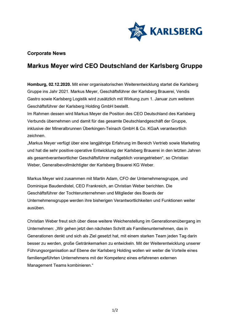 Presseinfo_Organisation_Karlsberg