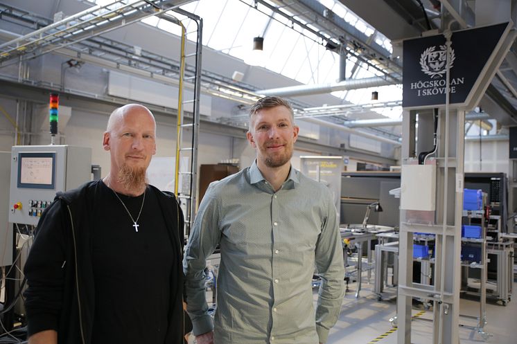 Christer Sundqvist och Jim Fransson från Jernbro.