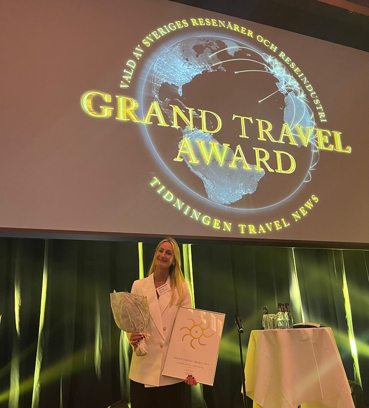 Head of Marketing Hotel Operations NCH_Cecilia Flodin_Grand Travel Awards