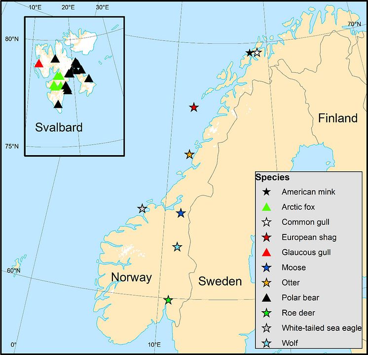 Figur_prøvetakingssteder_BørgeMoe_NINA