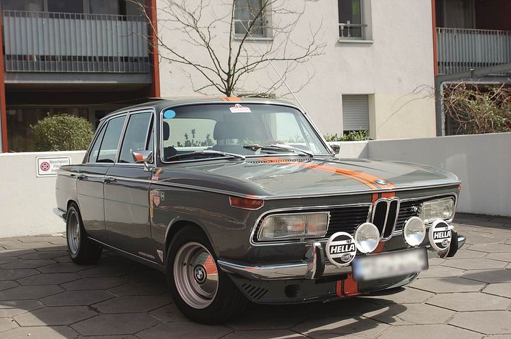 BMW 2000 tii Ausstellungsstück Techno Classica (Foto: Volker Hakenes)