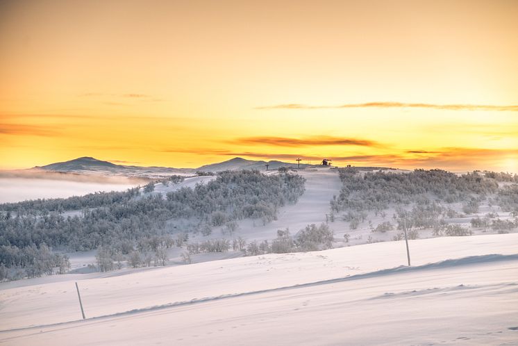 Mitt i liftsystemet, Ramundberget