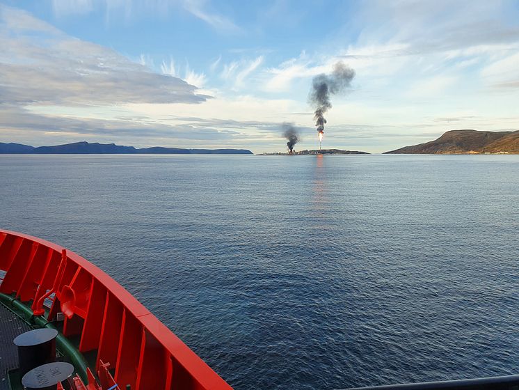 'Esvagt Aurora' at Melkøya - 1