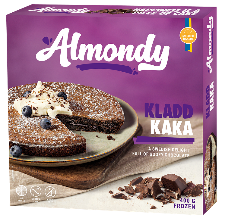 Almondy kladdkaka