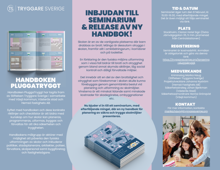 Inbjudan till seminarium och release