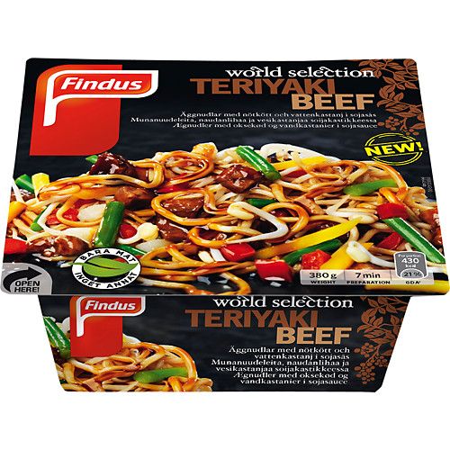 Findus Teriyaki Beef 380g