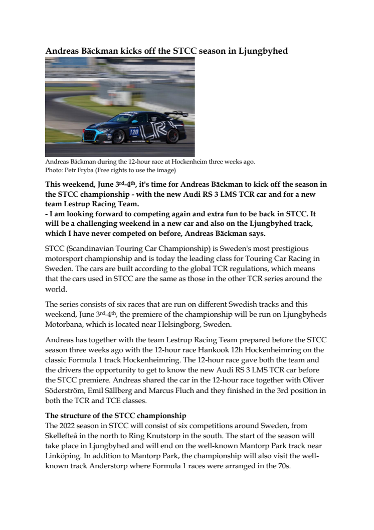 220601 ENG Pressrelease, STCC Ljungbyhed.pdf