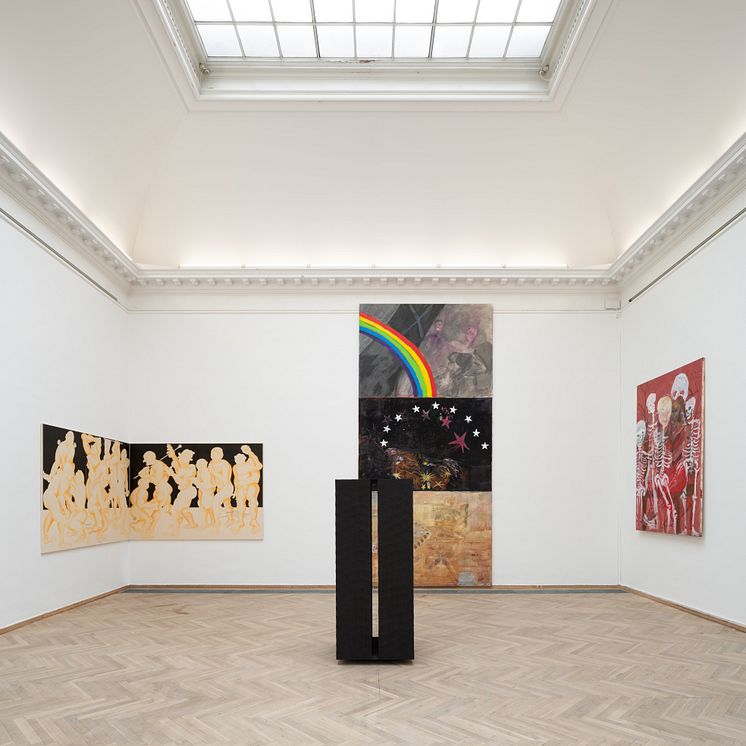 Afgang 2021, installationsview, Kunsthal Charlottenborg