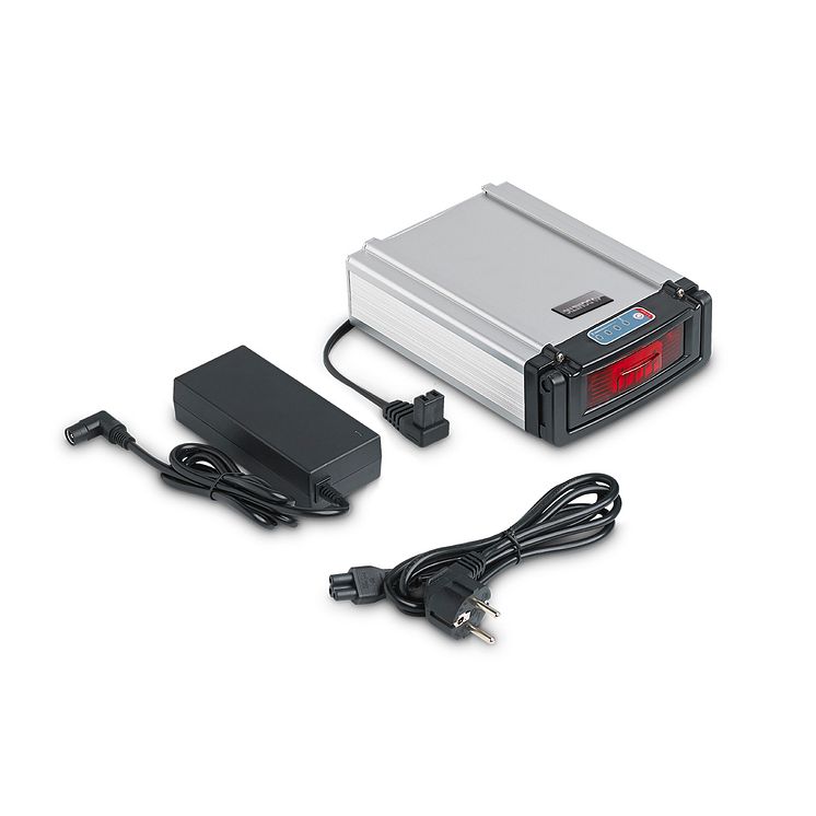 Hi-res image - Dometic - Dometic BP124 Lithium Ion Battery Pack with charger and charging cable
