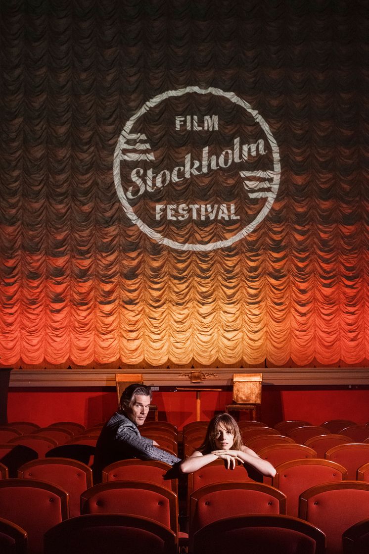 Maya & Ethan Hawke at Skandia / Stockholm Filmfestival