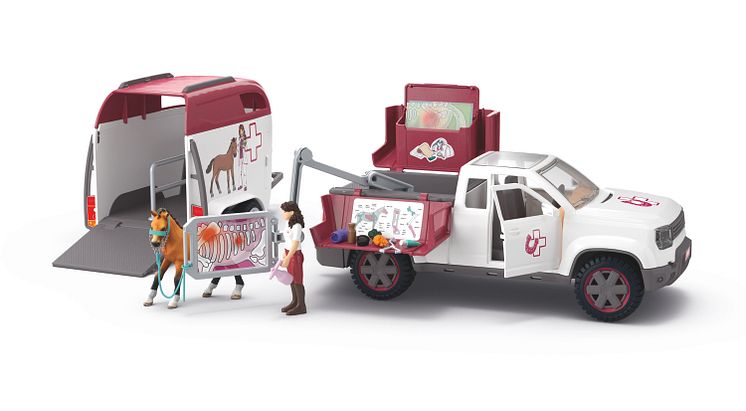 42704_Horse Club_Mobile vet with trailer_(c)schleich®