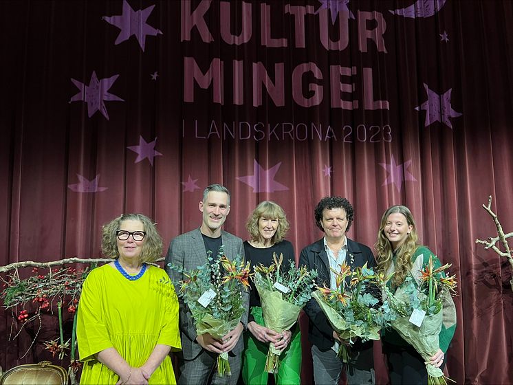 kulturstipendiater 2023 foto landskrona stad