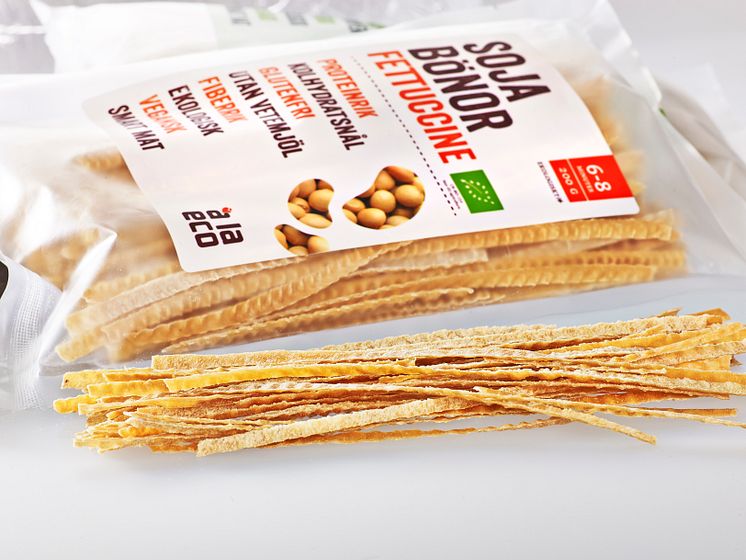 á la eco - fettuccine soyabønner økologisk glutenfri 200 g detalj