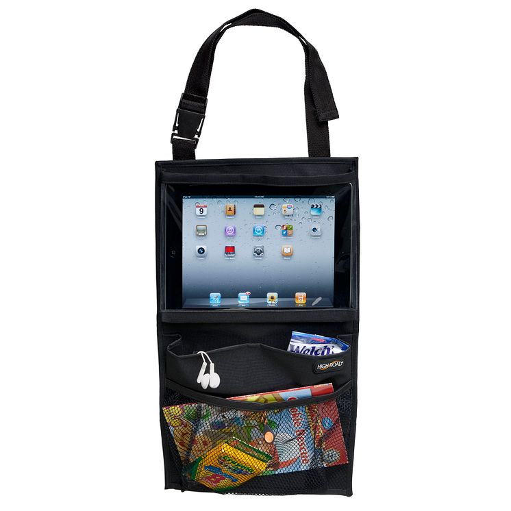 iPadhållare med smarta fickor, frilagd 1