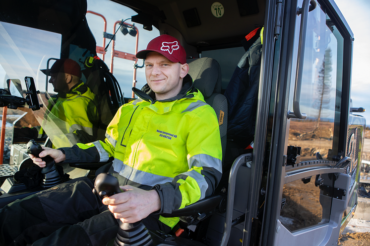 Markus Högdahl på 3L Schakt