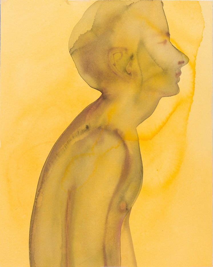 Mats Gustafson, Emil, 1995, akvarell på papper