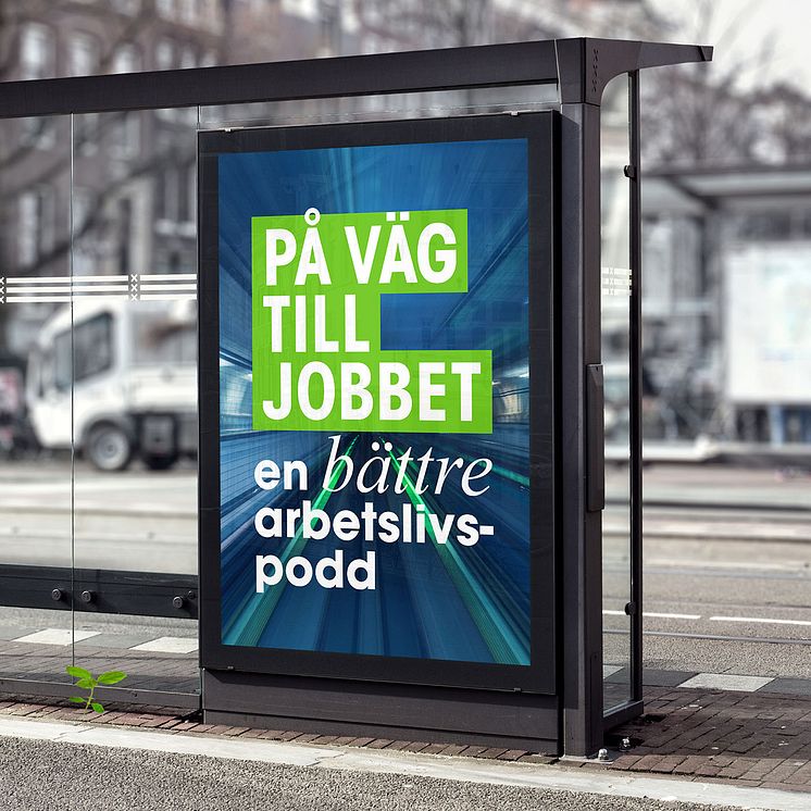 På väg till jobbet